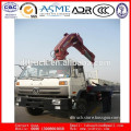 Dongfeng 6x4 Flet Bed Truck Mounted Crane